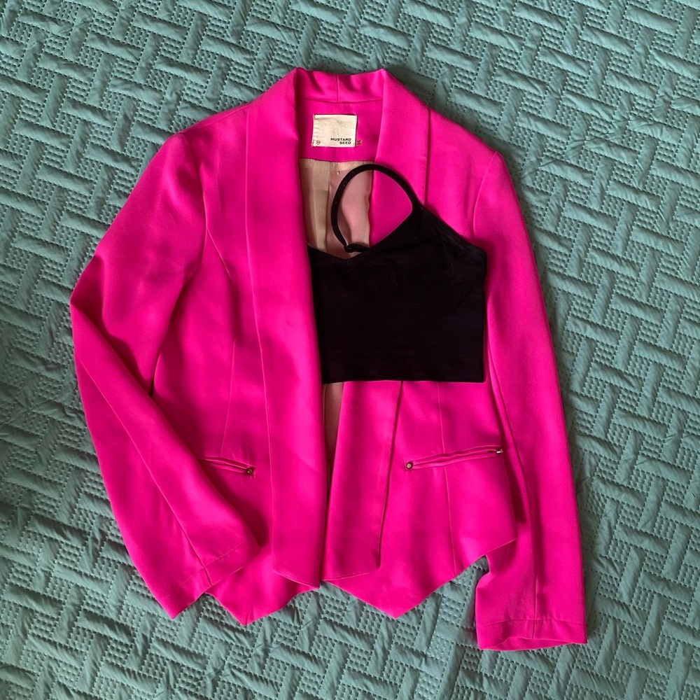 Hot Pink Blazer